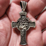 Jesus Christ Almighty Silver pendant
