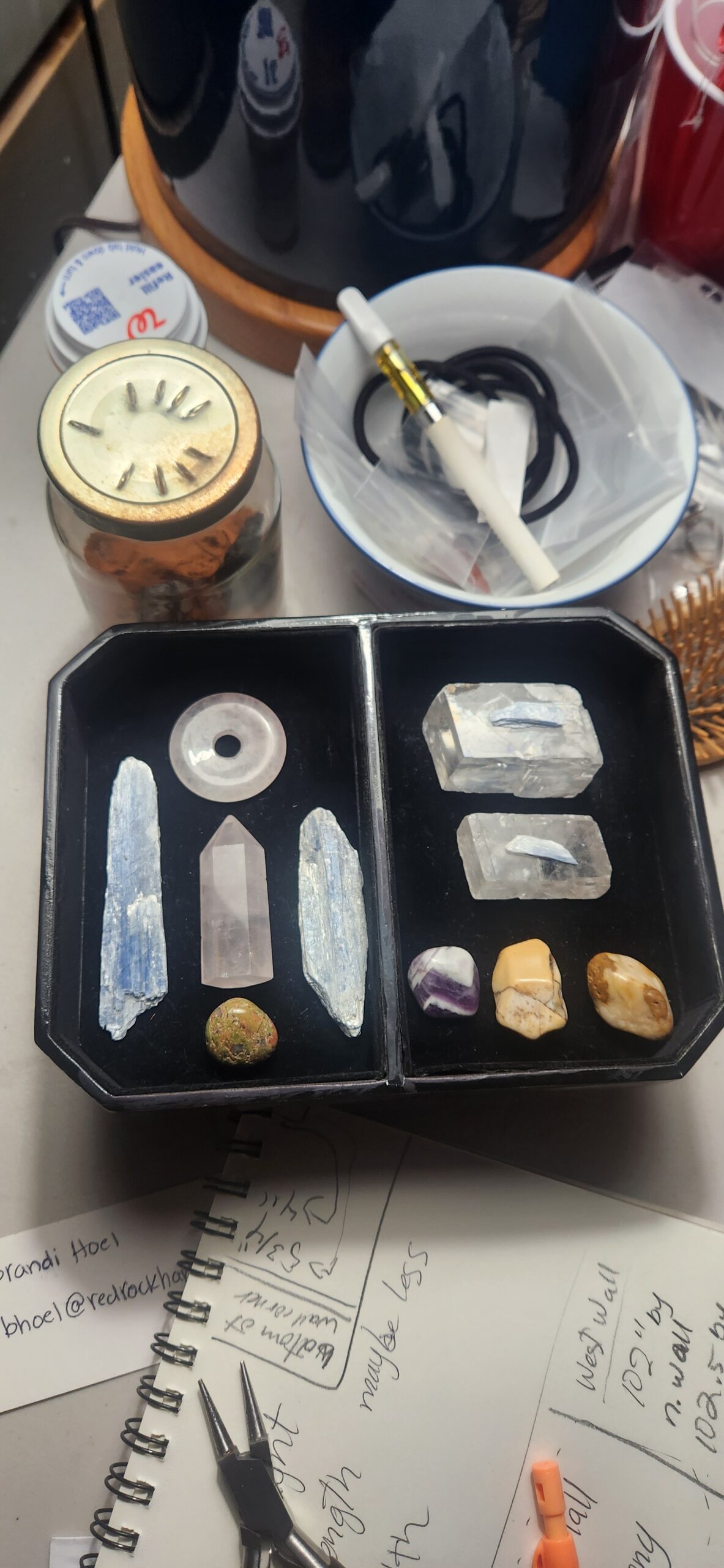 crystal selection