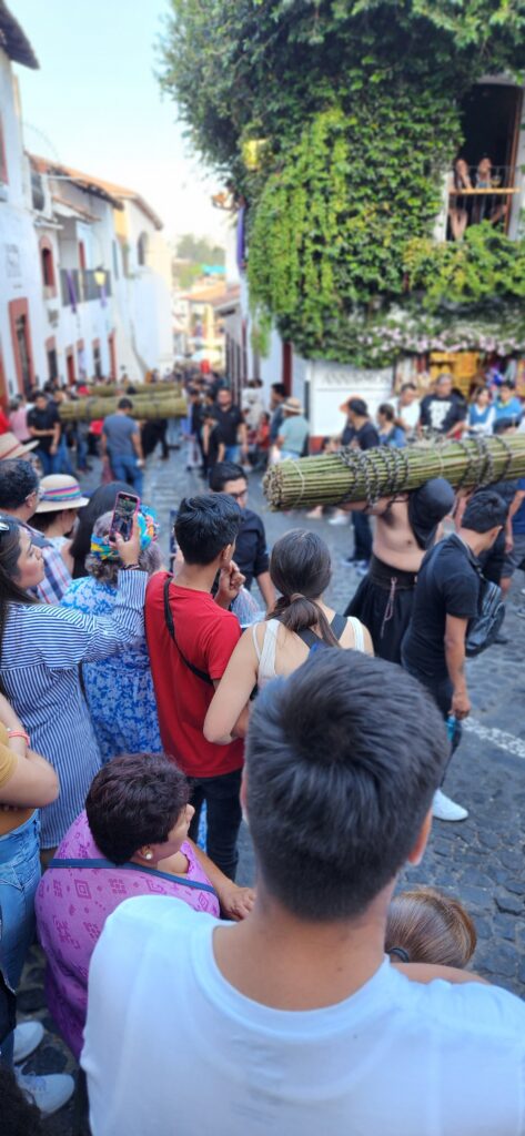 Procession at Semena Santa. Taxco, Guerrero